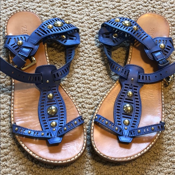 Blue Sandals - Picture 3 of 4